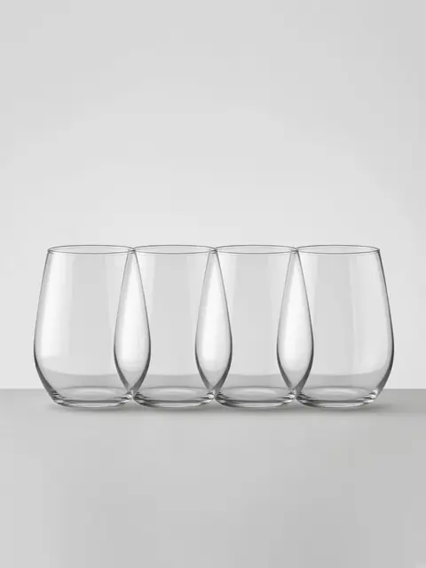 Clearspan Stemless Wine Set