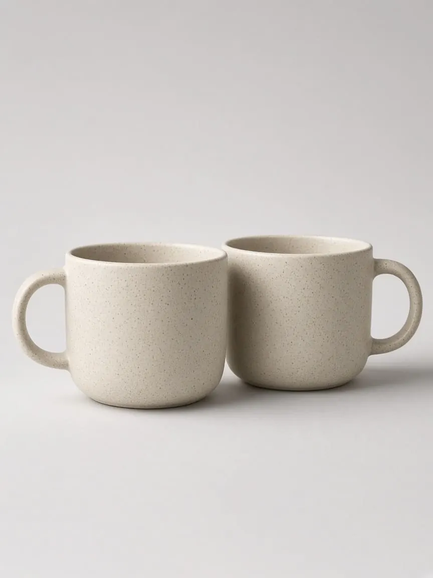 Mossbank Stoneware Latte Mugs
